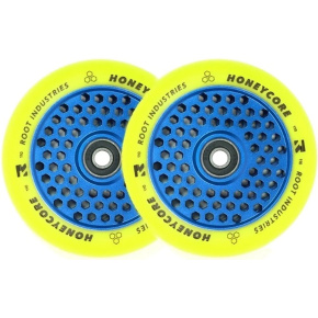 Ruedas Root Limited Honeycore 110mm 2pcs Azul/Amarillo