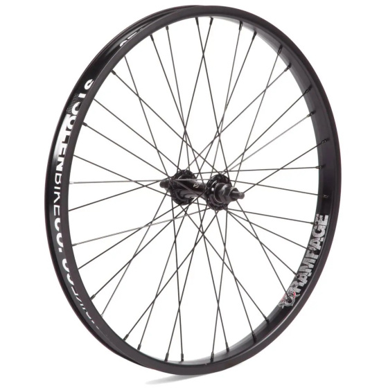 Rueda delantera Stolen Rampage BMX de 22" (negra)