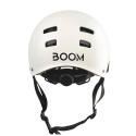Casco Boom Stay Safe M blanco Adjustable