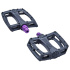 Pedales BMX Colony Fantastic 9/16" (negro/morado)