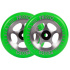 Ruedas Proto Sliders Starbright Green On Raw 2pcs