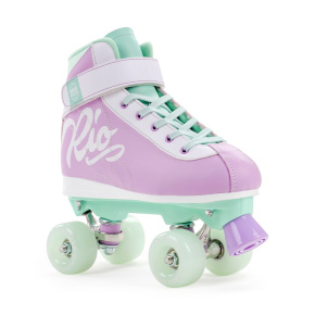 Patines de quad para niños Rio Roller Milkshake - Mint Berry - UK:3J EU:35.5 US:M4L5