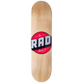 Tabla de skate con logotipo sólido RAD (8.25"|Madera)