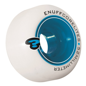 Ruedas Enuff Corelites - Blanco / Azul - 52mm Ruedas Enuff Corelites - Blanco / Azul - 52mm