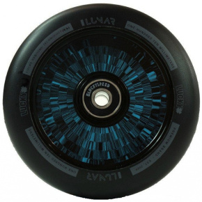 Lucky Lunar negro / azul de 110 mm de ricino
