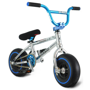 Mini bicicleta BMX Wildcat 3C de edición limitada (Atomic Blue|sin frenos)