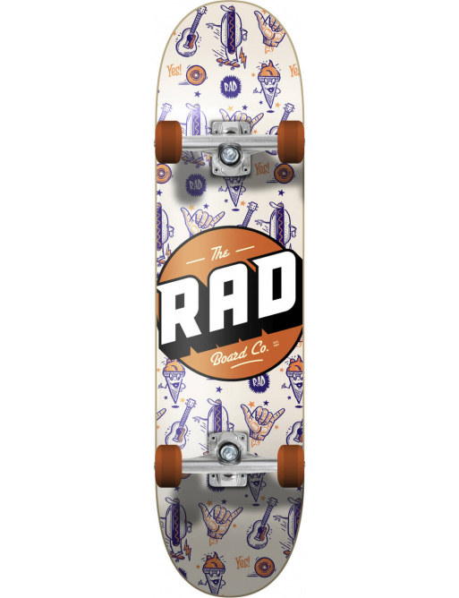 Skateboard RAD Logo Progressive 7.75" Wallpaper