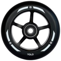 Rueda Union Yolo 100 mm negra