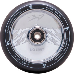 Striker Benj No Limit ruedas 110mm negro / cromo 2pcs Striker Benj No Limit ruedas 110mm negro / cromo 2pcs