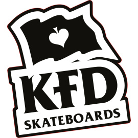 Adhesivo KFD Logo Negro