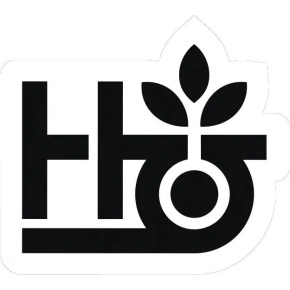 Pegatina con el logotipo de Hábitat