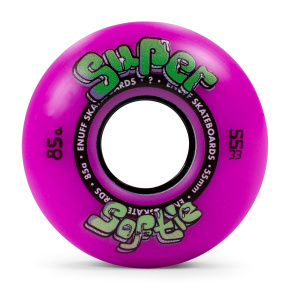 Ruedas Enuff Super Softie - Morado - 55mm