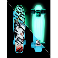 Póster Skateboard Street Surfing BEACH BOARD Glow Rough