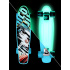 Póster Skateboard Street Surfing BEACH BOARD Glow Rough