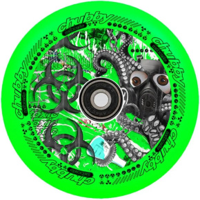 Rueda Chubby Lab Scooter (110 mm | Verde tóxico) Rueda Chubby Lab Scooter (110 mm | Verde tóxico)