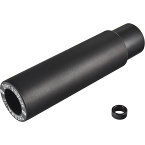 Fiction Nightstalker Aleación/Thermalite Freestyle BMX Peg (4'8"|Negro)