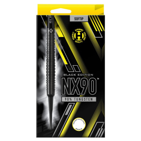 Dardos Harrows Harrows NX90 Black Edition 90 % soft 18g NX90 Black Edition 90 soft 18g