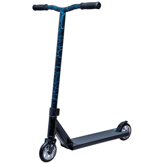 Crisp Blaster Freestyle Scooter (Negro/Azul Cracking)