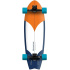 Surfskate Completo Hydroponic Fish (315"|Naranja radical/Azul marino)