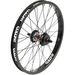 Colony Pintour 20" Macho Freecoaster BMX Rueda Trasera (Negro/Arco iris|Volante a la izquierda) Colony Pintour 20" Macho Freecoaster BMX Rueda Trasera (Negro/Arco iris|Volante a la izquierda)