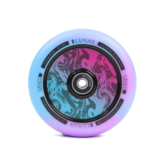 Lucky Lunar Wheel 110 mm Rush Pink / Blue Swirl