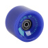 Rueda de longboard 1pc - azul, ABEC 9, 70 mm