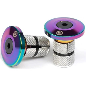 Salt Plus HQ CNC Bar Ends (Oilslick) Salt Plus HQ CNC Bar Ends (Oilslick)