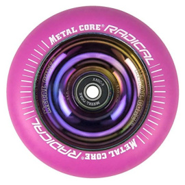 Núcleo metálico Radical Rainbow 110 mm círculo rosa