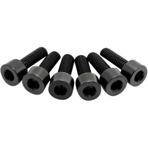 Tornillos para potencia TLC Fit/S&M de titanio BMX (negro) Tornillos para potencia TLC Fit/S&M de titanio BMX (negro)