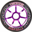 Palillos Sushi Rolls 110 mm negro violeta rueda