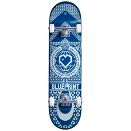 Patineta Blueprint Home Heart 8 "azul