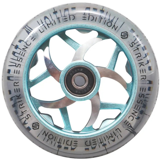 Wheel Striker Essence V3 Clear 110mm turquesa