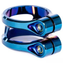Abrazadera Ethic Sylphe V2 34.9 mm Cromo Azul