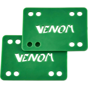 Juego de elevadores Venom de 1/8" 2 piezas (verde) Juego de elevadores Venom de 1/8" 2 piezas (verde)