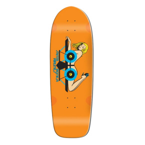 Madrid SMA Chica En Un Avión Cruiser Board (9.5"|Naranja) Madrid SMA Chica En Un Avión Cruiser Board (9.5"|Naranja)