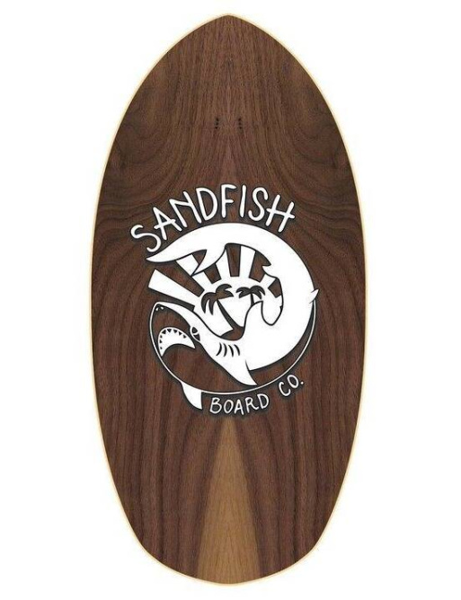 Sandfish Walnut Woody Grom Cruiser Skimboard (45"|Nogal)