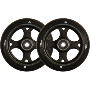Ruedas Trynyty Goticas 110mm Negras 2PZS