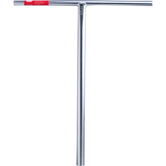 Manillar rígido inclinable para scooter (plateado)