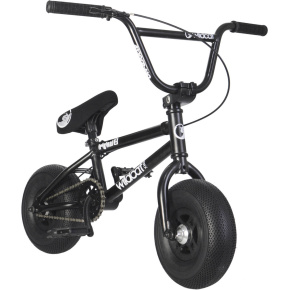 Mini bicicleta BMX Wildcat Venom 2A (negra/plateada|con freno) Mini bicicleta BMX Wildcat Venom 2A (negra/plateada|con freno)