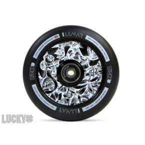 Rueda Lucky Lunar 110mm Negro / Blanco Rueda Lucky Lunar 110mm Negro / Blanco