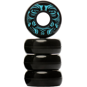 Juego de 4 ruedas para patines agresivos Kaltik Face (59 mm|Azul) Juego de 4 ruedas para patines agresivos Kaltik Face (59 mm|Azul)
