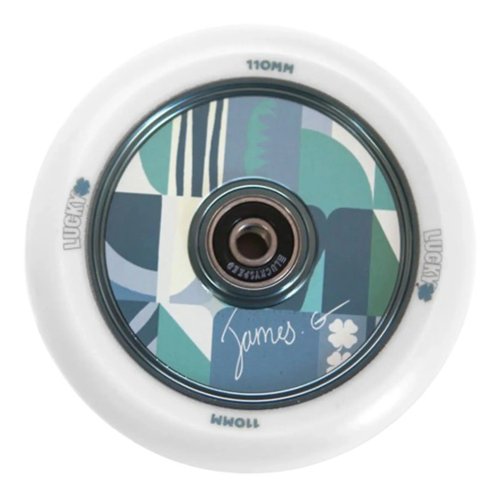 Rueda Scooter Lucky Lunar 110mm James Gelatly Signature (110mm|Amarillo)