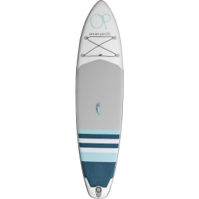 Ocean Pacific Malibu Lite 10'6 Paddleboard Hinchable (Blanco/Gris/Turquesa)