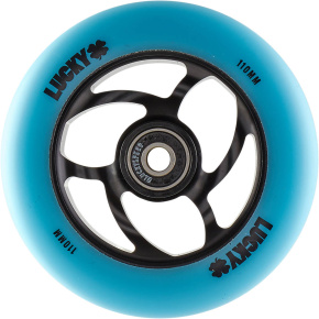 Rueda Lucky Torsion 110mm Teal / Negro Rueda Lucky Torsion 110mm Teal / Negro