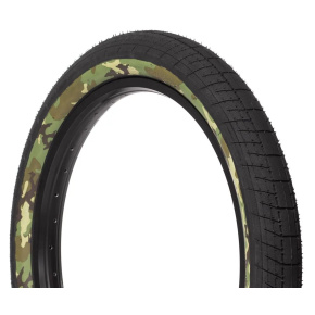 Cubierta BMX Salt Plus Sting 20" (2.35"|Negro/Camuflaje Bosque)