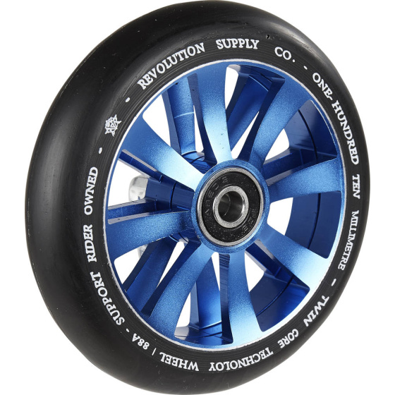 Rueda Revolution Supply Twin Core 110mm azul