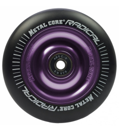 Metal Core Radical 100 mm redondo violeta negro