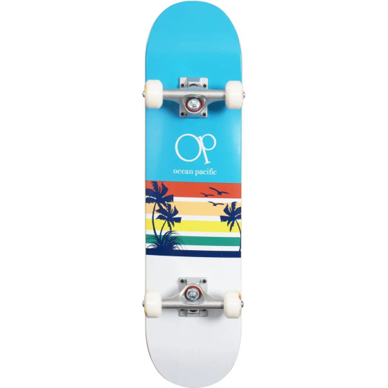 Juego de patinetas Ocean Pacific Sunset (7.25"|Azul)
