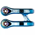 Abrazadera Ethic Sylphe V2 31.8 mm Cromo Azul