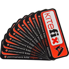 Kitefix Sticker 10-Set (Negro)
